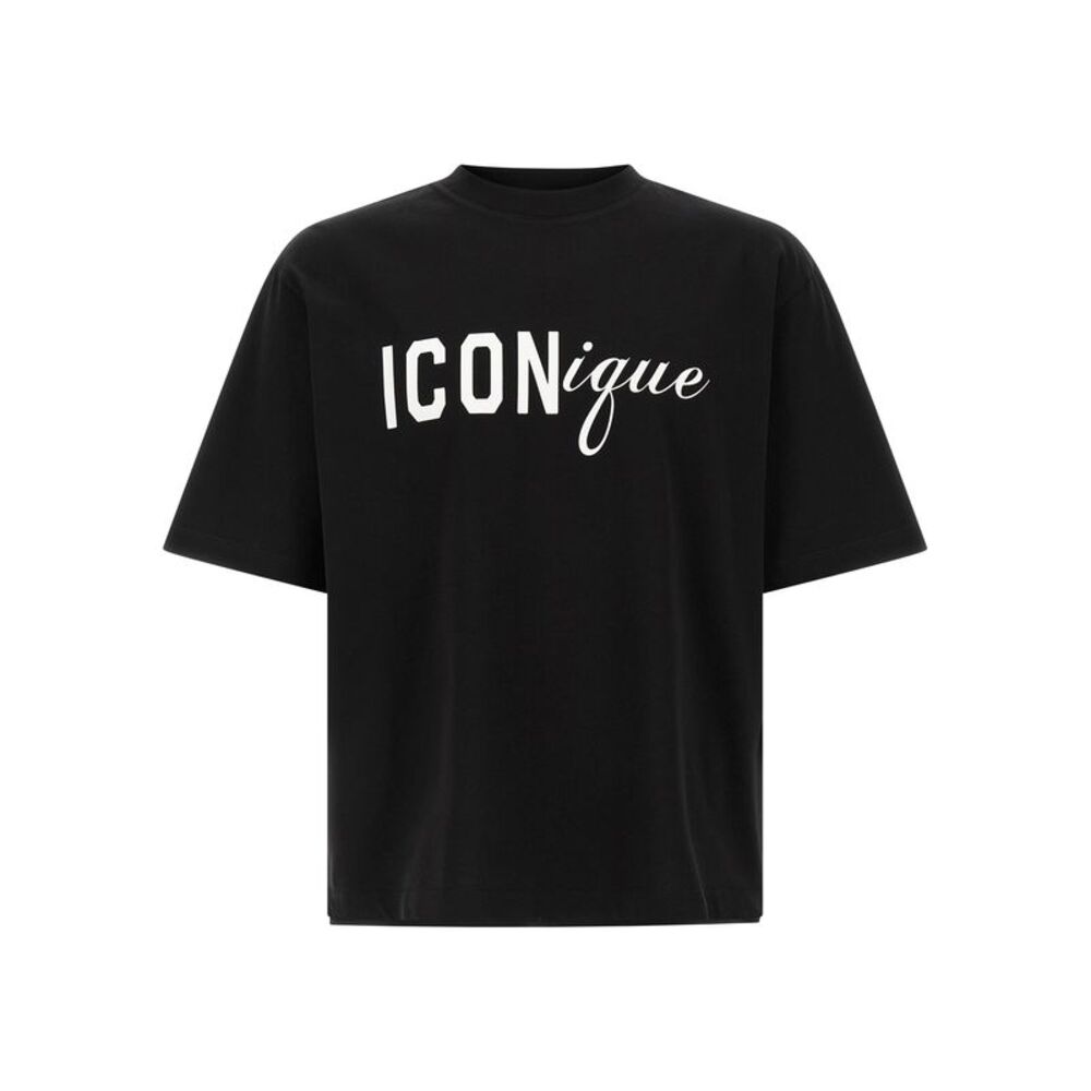 Dsquared² Black Cotton Men's T-Shirt